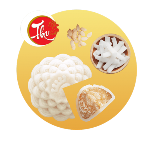 Bánh Dẻo Sữa Dừa Hạt Dưa (0 Trứng)